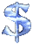GIF animado (28364) Signo dolar nubes