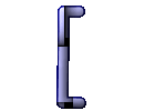 GIF animado (27905) Signo parentesis angular izquierdo azul