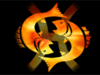 GIF animado (23971) Signo piscis llamas