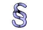 Imagen GIF de Signo seccion azul animado