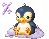 GIF animado (29064) Signo tanto ciento pinguino