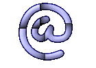 GIF animado (27912) Simbolo arroba azul