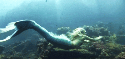 GIF animado (22204) Sirena bajo el mar