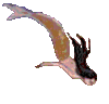 GIF animado (22205) Sirena buceando
