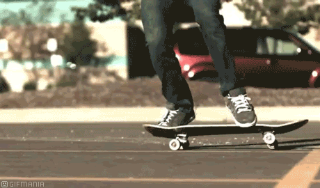 GIF animado (16505) Skater flip