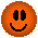 GIF animado (20790) Smiley naranja