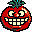 GIF animado (20804) Smiley tomate