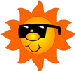 GIF animado (21530) Sol con gafas sol
