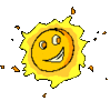 GIF animado (21531) Sol divertido