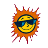 GIF animado (21535) Sol feliz