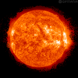 GIF animado (21537) Sol girando
