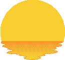 GIF animado (21543) Sol sobre mar