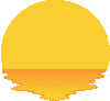 GIF animado (21543) Sol sobre mar