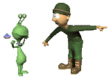 GIF animado (20907) Soldado expulsando alien