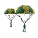 GIF animado (16350) Soldados paracaidistas