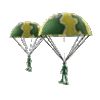 GIF animado (16350) Soldados paracaidistas