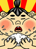 GIF animado (16594) Sumo comiendo arroz