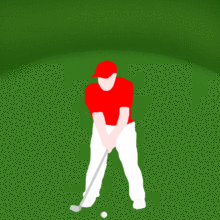 GIF animado (16149) Swing jugador golf