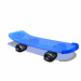 GIF animado (16520) Tabla skate azul