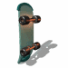 GIF animado (16521) Tabla skate girando