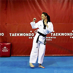 GIF animado (15184) Taekwondo chloe bruce