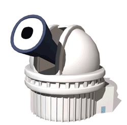 GIF animado (21575) Telescopio