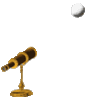 GIF animado (21577) Telescopio luna