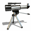 GIF animado (21578) Telescopio profesional