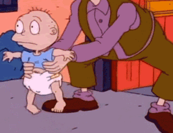 Imagen GIF de Tommy rugrats animado