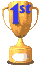 GIF animado (16783) Trofeo primer puesto