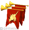 GIF animado (21744) Trompetas unicornio