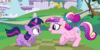GIF animado (19042) Twilight sparkle y princesa cadance