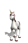 GIF animado (21749) Unicornio alzandose