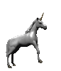 GIF animado (21750) Unicornio alzandose