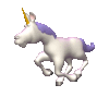 GIF animado (21758) Unicornio galopando