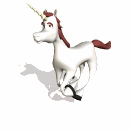 GIF animado (21760) Unicornio galope