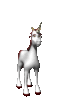 GIF animado (21767) Unicornio patas traseras