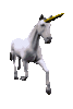 GIF animado (21775) Unicornio trotando
