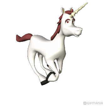 GIF animado (21776) Unicornio trotando