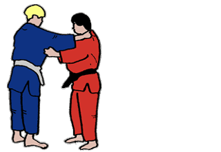 GIF animado (15117) Ura nage judo