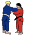 GIF animado (15117) Ura nage judo