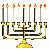 GIF animado (22633) Velas de hanukkah