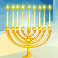 GIF animado (22636) Velas en hanukkah