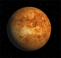 GIF animado (21461) Venus sin atmosfera
