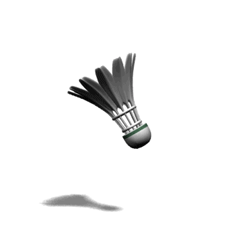 GIF animado (15248) Volante badminton