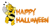 GIF animado (23098) Winnie pooh feliz halloween