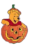 GIF animado (23101) Winnie the pooh halloween