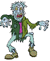GIF animado (23687) Zombie halloween