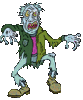 GIF animado (23687) Zombie halloween