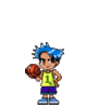 GIF animado (35547) Abecedario baloncesto
